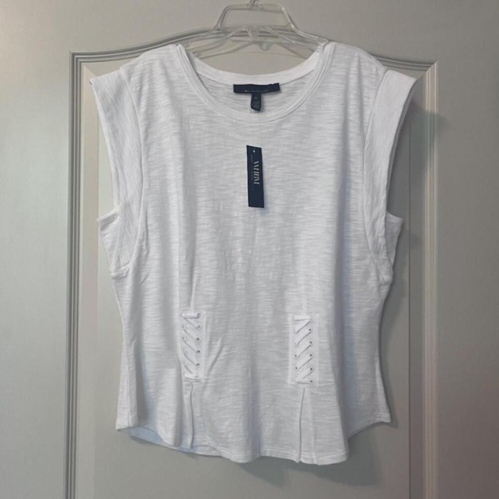 White-house-black-market Women's White Blouse